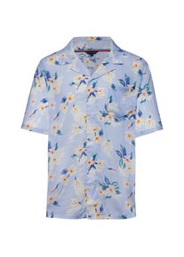 Tommy Hilfiger Essentials Kurzarmhemd Herren - blau - Gr. XXL