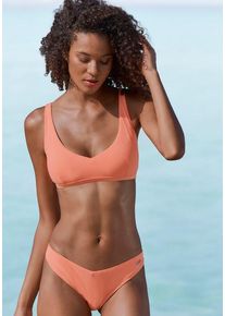 Venice Beach Bustier-Bikini-Top 'Lucky' orange Gr. 34 Cup C/D. Ohne Bügel. Nachhaltig.
