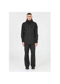 Regenhose WEATHER REPORT "Harbor", Herren, Gr. 5XL, EURO-Gr&ouml;&szlig;en, schwarz, 100% Polyester, unifarben, Hosen Regenhose, mit 20.000 mm Wassers&auml;ule