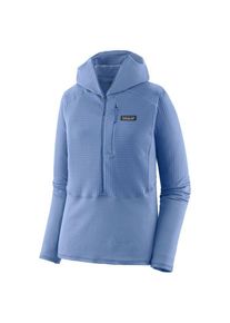 Patagonia R1 P/O Hoody Fleecepullover Damen (Gr M |blau)