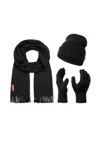 Rock Creek Schal Mütze Handschuhe Set Winterset