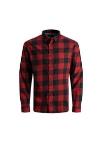 Jack & Jones Jack & Jones Hemd Langärmliges GINGHAM TWILL SHIRT mit Hemdkragen