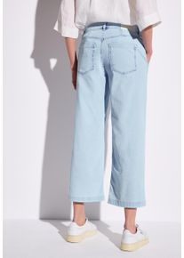 Street One Damen Comfort-fit-Jeansultra bleached, casual, Gr. 30, unifarben, Jeans, 77% Baumwolle, 19% Lyocell, 4% Elasthan, Jeans, Middle Waist