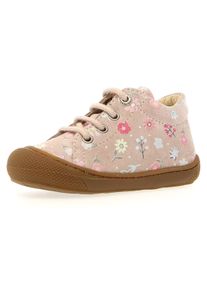 Naturino Kinder Lauflernschuh "COCOON PR. BONNY", Gr. 21hellrosa blüten, Veloursleder, bedruckt, geblümt, modisch, Schuhe, Babyschuh mit Lederfutter,