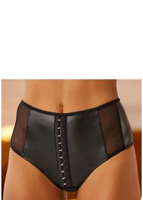 Petite Fleur Gold Panty schwarz Gr. 36/38 für Damen