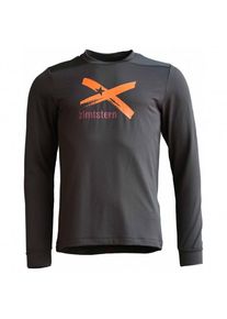 Fleecepullover Zimtstern Crewz Shirt L/S Herren (Gr XXL |grau/schwarz)