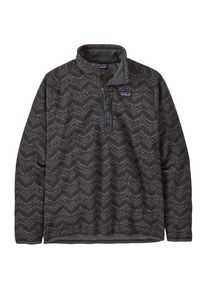 Kunstfaserpullover Patagonia Better Sweater 1/4 Zip Herren (Gr XS |grau)