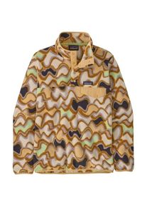 Fleecepullover Patagonia Lightweight Synchilla Snap-T Fleece Pullov Damen (Gr XL |beige/braun)