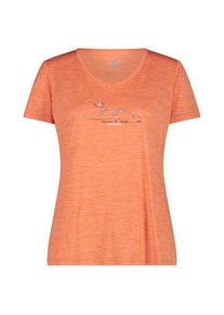 Funktionsshirt CMP Light Melange T-Shirt Damen (Gr 40 |rosa)