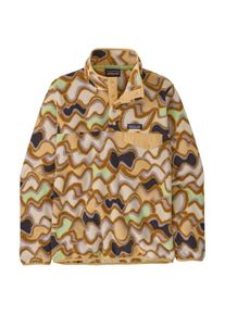 Fleecepullover Patagonia Lightweight Synchilla Snap-T Fleece Pullov Damen (Gr XL |beige/braun)