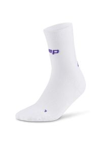 Laufsocken CEP Run Ultralight Socks Mid Cut 4.0 Herren (Gr IV |weiß)