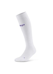 CEP Run Ultralight Socks Tall 4.0 Kompressionssocken Damen Trailrunning (Gr II |weiß)