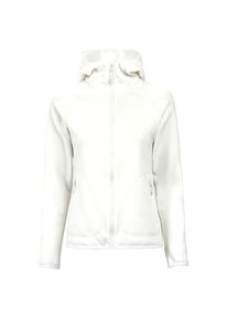 The Mountain Studio Tech Fleece Hood Fleecejacke Women (Gr S |weiß)