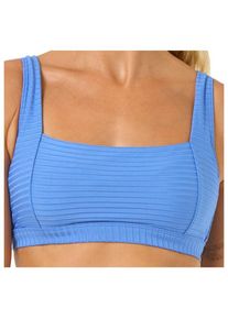 Rip Curl Premium Surf Crop Bikini-Top Damen Schwimmen (Gr L - D-Cup |blau)