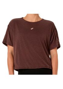 asics Nagino Run Adjustable S/S Top Laufshirt Women (Gr XS |braun)