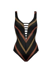 Badeanzug Lidea New Mexico Swimsuit V-Style Damen (Gr 40 - Cup: B |schwarz)