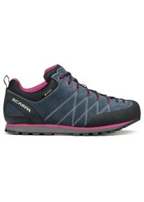 Scarpa Crux GTX Approachschuhe Damen (Gr 39,5 |blau |wasserdicht)