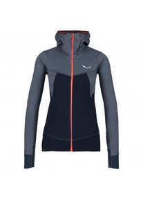 Salewa Puez Hybrid Polarlite Fullzip Fleecejacke Women (Gr 36 |blau)