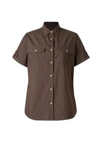 Pinewood Safari S/S Shirt Bluse Damen (Gr M |braun)