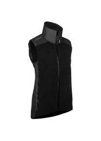 LaMunt Sophia Cozy Hybrid Vest Fleeceweste Damen (Gr 40 |schwarz)