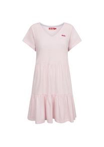 Kleid Derbe Dress Multistriped Damen (Gr S |rosa)