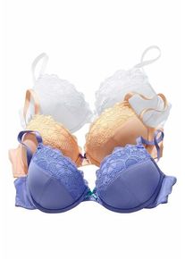 Petite Fleur Push-up-BH violett Gr. 70C. Mit Bügel