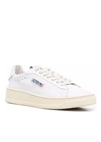 Autry Low-Top Sneaker - Classic White Dallas Leather Sneakers - Gr. 37 (EU) - in Wei&szlig; - f&uuml;r Damen