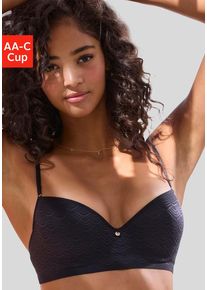 Lascana Push-up-BH schwarz Gr. 70A. Mit Bügel