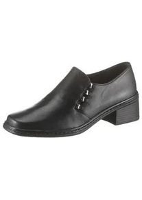 Slipper Gabor, Damen, Gr. 39, schwarz, Glattleder, klassisch, Schuhe, Trotteur, Pumps mit dezenter Applikation