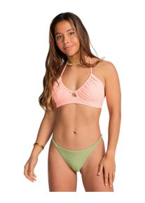 Billabong Damen Bade-Shirt "Tanlines"peach tart, Gr. S, 91% Polyester, 9% Elasthan, Bikini-Oberteile