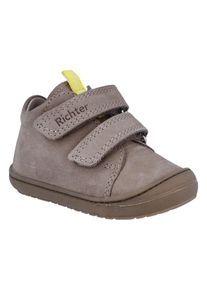 Richter Kinder Lauflernschuh "Maxi WMS: Mittel", Gr. 21crepe, Nubukleder, casual, Schuhe, Klettschuh mit gepolstertem Einstieg, Größenschablone zum