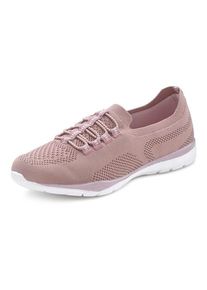 Lascana Sneaker 'Slipper, Halbschuh, leichtes Meshmaterial' pink Gr. 35 für Damen