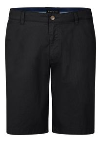 Bugatti Herren Bermudas290, schwarz, casual, Gr. 46, unifarben, 98% Baumwolle, 2% Elasthan, Hosen, im lässigen Stil