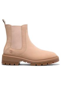 Freizeitstiefel Timberland Cortina Valley Mid Chelsea Boot Damen (Gr 6,5 |beige)