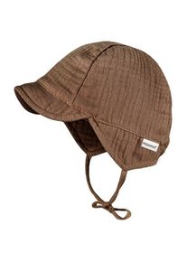 Hut MaxiMo Baby's Schildm&uuml;tze m. Ohrenschutz Kinder (Gr 45 cm |braun)