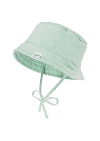MaxiMo Baby H&uuml;tchen Futter Bindeband UV 15 Hut Kids (Gr 43 cm |gr&uuml;n/grau)
