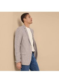 LANDS' END Sakko aus Leinenmix, Herren,  Braun, Leinen/Viskose/Baumwoll-Mischung, by Lands' End