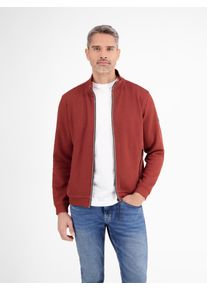 Lerros Herren Sweatjacke "Lerros Sweatjacke für Herren"earth rot, Gr. S, 90% Baumwolle, 10% Polyester, Sweatjacken