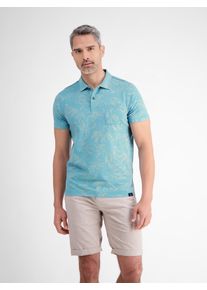 Lerros Herren Poloshirt "Lerros Poloshirt mit Stretchanteil"coastal blau, Gr. XXL, 95% Baumwolle, 5% Elasthan, Shirts
