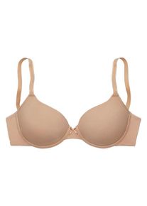 Lascana Schalen-BH 'Ela - perfect basic' toffee Gr. 70C. Mit Schleife. Mit Bügel