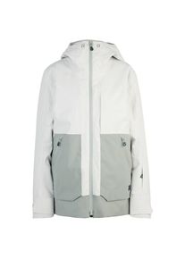 Skijacke Ziener Rudolfina Damen (Gr M |grau/weiß |wasserdicht)