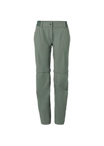 Vaude Farley Ii Zipphose Damen - grün - Gr. 42 - Polyamid/Elastan