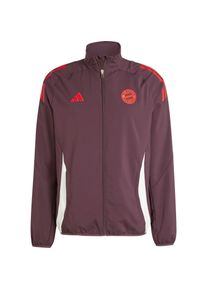 Adidas Fc Bayern München Prematch Trainingsjacke Herren - rot - Gr. L - Polyester