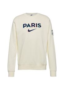 Nike Paris Saint-Germain Sweatshirt Herren - beige - Gr. M - Baumwolle/Polyester