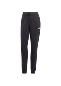 Adidas Essentials Linear French Terry Sweathose Damen - schwarz - Gr. XS - Baumwolle