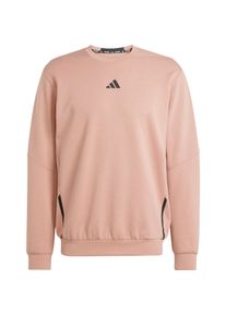 Adidas d4t Sweatshirt Herren - rosa - Gr. M - Polyester/Baumwolle/Elastan