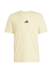 Adidas Power 3s Funktionsshirt Herren - gelb - Gr. S - Polyester