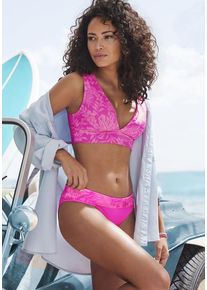 Venice Beach Bustier-Bikini-Top 'Moloka' pink Gr. 36 Cup C/D. Ohne Bügel. Nachhaltig.