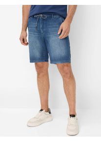Brax Herren Bermuda Style BALU MID BLUE USED, denim blau, Gr. 40
