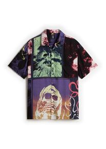 Vans Prospect Collage S/S Woven Hemd Herren (Gr M |bunt)